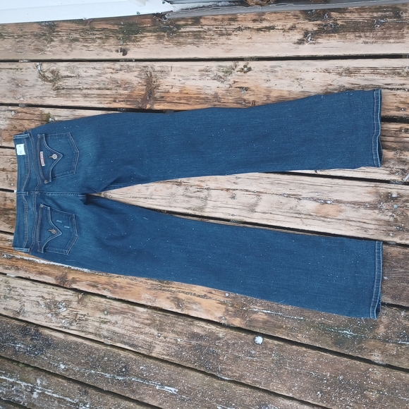 Hudson distressed Beth tall girl Jeans Size 31 - Picture 9 of 9